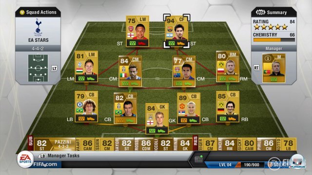 Ultimate Team? Nein, nicht auf der Vita, geschweigedenn dem 3DS. Ultimate Team? Nein, nicht auf der Vita, geschweigedenn dem 3DS.