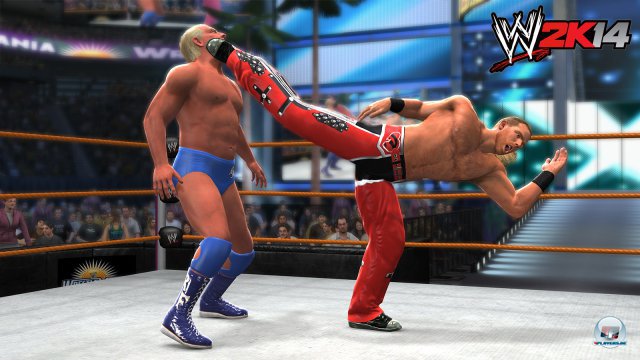 Ein Kick, der eine Karriere beendete: Das Match Shawn Michaels vs. Ric Flair wird mitsamt seiner Emotionalität gut eingefangen. Ein Kick, der eine Karriere beendete: Das Match Shawn Michaels vs. Ric Flair wird mitsamt seiner Emotionalität gut eingefangen.